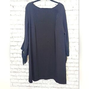 Calvin Klein‎ Black Oversized Dress Wide Sleeves Size XXL